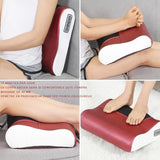 Oreiller de massage 3 vitesses 20x30cm coussin massage électrique coussin de massage électrique multifonctionnel oreiller cervical