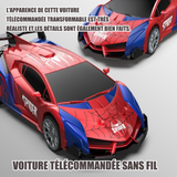 Voiture télécommandée jouets voiture électrique télécommandée Voiture télécommandée transformable jouets pour enfants boîte cadeau