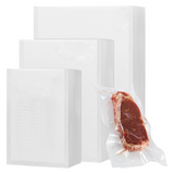 Sachet sous vide 10PCS 9x13cm/10PCS 25x35cm/10PCS 13x18cm pois de 0,19mm d'épaisseur plastique transparent hermétique sans BPA