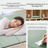 Tapis de Yoga Pliable FitnessMat 183x61cm 5mm Voyage Tapis de Yoga Antidérapant et épais Pilates Tapis de Gymnastique Sportive