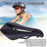 Selle de vélo 219g Découpes Confort respirant Cuir microfibre léger Couche d'EVA multi-modèle selle de vélo ultra confortable