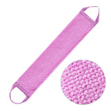 Sangle lave dos 76x13,5cm brosse de bain brosse corporelle ceinture de bain exfoliant ceinture de lavage pour douche et bain massage