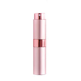 Flacon parfum vide 8ml 2pcs vaporisateur parfum voyage recharge parfum–spray compact élégant et anti-fuite flacon parfum vide rose