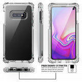 Étui transparent pour téléphone portable Convient au S10e Facile à installer Design de haut niveau Résistant aux chutes et aux chocs