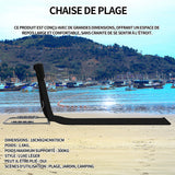 haise de plage pour la randonnée le camping la plage vert facile léger portable confort sont ultra peuencombrants matelas de plage