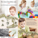 Tyrannosaure rex skeleton model jouet grand simulation dinosaure squelette modèle dinosaure fossile squelette l'archéologie