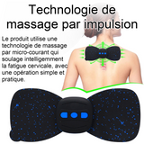 Electrostimulateur 150mA Microcourant Portable Remplaçable Contrôle tactile Changement de mode Stimulateur Musculaire