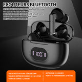 Ecouteurs bluetooth sans fil 23 x 25 x 31 mm taille du casque ecouteurs bluetooth la réduction du bruit à  longue portée s'applique