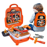 Outils de travail jouet enfants 22 PCS caisse a outil cadeau de jouet de construction sûr et durable pour les enfants de 3 à 5 ans
