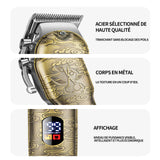 Tondeuse cheveux 1000mAh Tondeuse à cheveux électrique Coiffeurs Tondeuse à cheveux pour le nez Tondeuse à cheveux  poussoir Lames