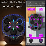 Machine de boxe électronique avec affichage numérique 48x61x11cm avec 9 modes music boxing machine pour adultes et enfants