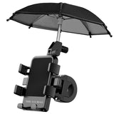 Porte-vélo et porte-moto dynamique avec petit parapluie Plastique anti-chocs et anti-pluie conducteur vélo électrique Polyvalent