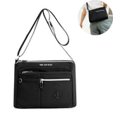Mode Simple une épaule sac de messager sac à dos grande capacité sac à dos en Nylon polyvalent sac en toile résistant à l'eau