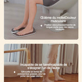 Masseur pieds tapis électrique massage avec 32 niveaux d'intensité réglable et 8 modes réglable peut réduire la fatigue physique