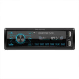 Autoradio Bluetooth Écran tactile Double USB Autoradio Bluetooth Lecteur MP3 Lampes à sept couleurs Autoradio noir