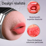 Masseur LCC® homme électrique femme vibrant gay vibromasseur double tête réaliste sextoy