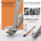 oupe ongles 9x4cm pieds dur et epais coupe ongle pied coupe ongle professionnel,angled nail clipper for seniors thick toenails