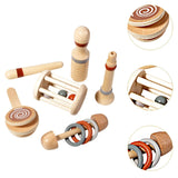 Instruments de musique 5 pcs Hochet à main instrument de musique jouet éducatif pour la petite enfance instrument de musique enfant