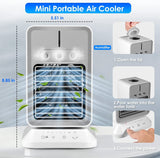 Bureau USB Mini Desktop Spray Humidification Ventilateur De Réfrigération Refroidisseur D'air Ventilateur De Climatisation