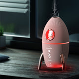 Humidificateur d'air en forme de méduse et de fusée USB mini machine d'aromathérapie humidificateur d'air cadeau de bureau