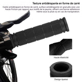 Outils pour vélo 2,8 x 11 cm grande flexibilité antidérapant et confortable résistant aux chocs et aux chute accessoires de vélo