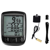 Compteur vélo 1,6 pouces étanche compteur vitesse velo ordinateur de vélo bicycle computer vitesse moyenne horloge kilométrage