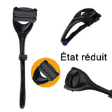 Rasoir Dos 39x10CM Tondeuse de Dos Back hair shaver Épilateur Dos Ergonomique Pour Poitrine Dos Jambes et Ventre Rasoir de Dos