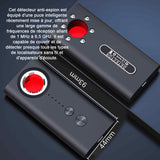 Détecteur anti-espion 1 mhz - 6,5 ghz mini detecteur de camera et micro espion GPS détecteur de bugs pour bureau à domicile hôtel