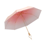 Parapluie dégradé double couche soleil triple protection solaire parapluie ensoleillé et pluvieux double usage avancé parasol