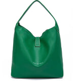 Dames sac en polyuréthane Grain galet motif poche épaule sous les bras sac grande capacité sac rétro boulette sac à dos