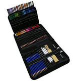 Crayons de couleur 96 pièces crayon de couleurs professionnel kit crayons coloriage de dessin et croquis art set pour enfants