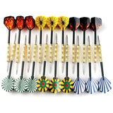 Fléchettes à pointe 18PCS 15,2x0,7x0,7cm professionnelles flechette pointe en acier fléchettes à pointe aiguille jeu de fléchettes