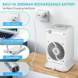 Bureau USB Mini Desktop Spray Humidification Ventilateur De Réfrigération Refroidisseur D'air Ventilateur De Climatisation