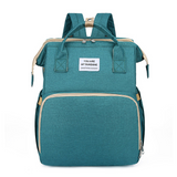 Sac à langer à dos sac à langer grande capacité de voyage portable avec lit pliable sac à dos sac à langer maternité multifonction
