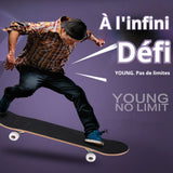 Skateboard 31 pouces 78x20cm balançoire double enfant débutant à quatre roues convient aux enfants adolescents et adultes graffiti