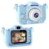Appareil photo pour enfant 96Mpx carte 64Go lecteur de cartes double caméra avant et arrière enregistrement vidéo divers filtres
