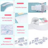 Porte bébé ergonomique ajustable et confortable pour les bébés et les enfants de 3 à 48 mois 3.5 à 30 kg 4 en 1 facile à porter