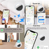 Localisateur pack de 4 applicable au système OS pile bouton cr2032 intégrée étanchéité IP67 positionnement préci localisateur GPS