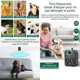Anti aboiement chien ultrason 15-30khz chargement type-c intelligent portable dispositif anti-aboiement anti aboiement chiens