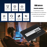 Disque Dur Interne 1To SATA3 SSD transfert haute vitesse 450 M/s avec le système Winxp+Windows7/8/10/11+OS disque dur solides