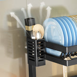 Etagère d'évier Rack à bols Rack à égouttoir Rack à vaisselle au-dessus du robinet Rack à vaisselle d'évier Rack de rangement