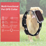 Localisateur GPS pour animaux de compagnie, collier portable anti-perte pour chien et chat, traceur intelligent étanche