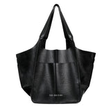 Mode sac à dos nouveau rétro Simple grand sac en cuir souple grande capacité une épaule Portable seau Type sac fourre-tout