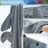 ombinaison pyjama en blanket 170x55cm pour enfant sweat à capuche pyjama doux cadeaux vacances sac de couchage combinaison pyjama