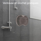 Épurateur De Pieds 28 x 21 cm Tampon de gommage mural pour le dos pour éliminer les peaux mortes avec ventouse Brosse de douche