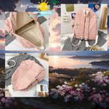 Sac à dos scolaire 42x30x13cm sac à dos pour étudiants style collège nouvelle tendance sac à dos simple et frais rose cartable