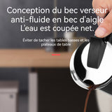 cafetière italienne 600ml acier inoxydable cafetière italienne 10-12 tasses Pour induction à gaz et tous les types de cuisinières