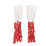 Filet de basket 2 pièces filet de basket-ball filet de basketball multicolore basket filet de rechange multicolore bicolore nylon