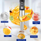 Agitateur electrique 7x7x39cm 800w 4 lames démarrage rapide nettoyage facile lames en acier inoxydable mixeur à fruits blender