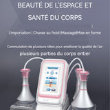 Appareil de cavitation ultrasonique machine de beauté 80K soins de massage de la peau anti-rides combustion des graisses du corps